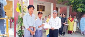 Yoga Champions Honoured at Govt High School Deeli