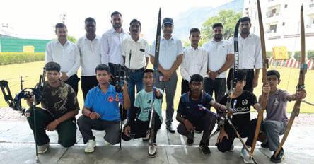 District Level Inter-School Competition cum Selection Trials Held at SMVD Sports Complex, Katra