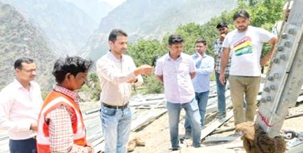 Tower erection begins to evacuate power from Kishtwar Hydel Projects