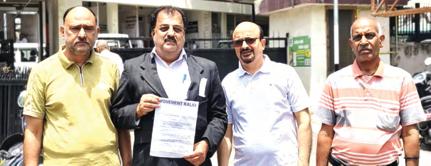 Movement Kalki delegation submits memo to DC Jammu