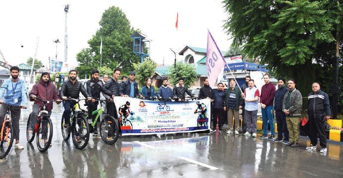 KU observes World Bicycle Day with 'Sundays on Cycle' event