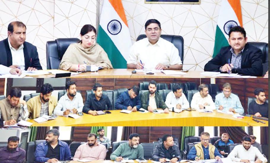 DDC Kishtwar reviews RDD plan proposals