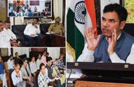 Div Com reviews arrangements for Mela Kheer-Bhawani