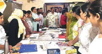 Arvind visits IMFA, takes stock of student's issues