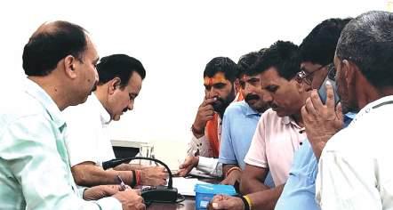 Dr Rajeev holds public darbar at BJP HQ