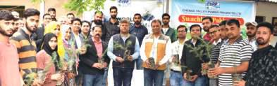 Pakal Dul HEP & PCC distribute Pine saplings, conduct awareness progs