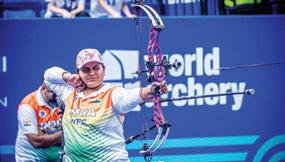 Madhura fourth as Indian women's compound team earns quarter final berth