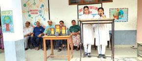 PSG organises Symposium at GGHS Sangrampur on Minimising Plastic Use'