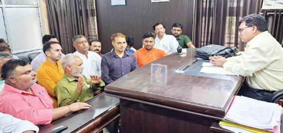 Religious bodies submit memo to ADC over Peer Baba dispute