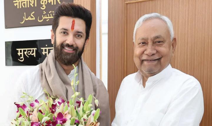 Chirag Paswan seeks to steal Nitish Kumar's thunder in Bihar Assembly polls