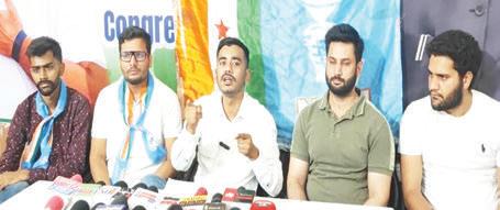 NSUI slams JU for show cause notice to student leader