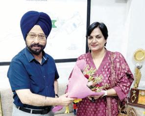Anuradha assumes charge as Director General Youth Services & Sports