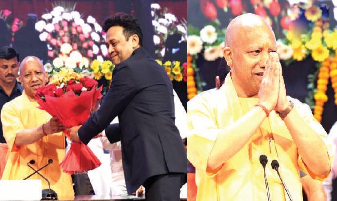 Destiny and image of school education in UP has transformed in 8 years: Yogi