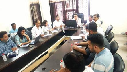 R&R Comm reviews progress of development works in Migrant Camps