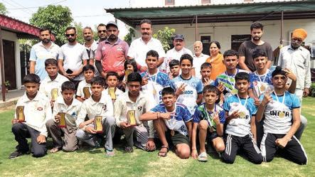 Inter-State sports competitions in Uttar Pradesh JKPDP leader Narinder celebrates success of Kabaddi and Cricket players in Tanda, RS Pura