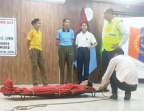 Civil Defence Training for 250 NCC Cadets concludes