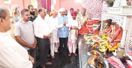 'Tamdeh Festival' celebrated with devotion at Bua Dati Temple Akhnoor