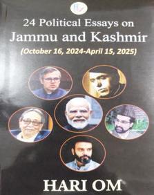 Prof Hari Om's book '24 Political Essays on J&K' hits the stands