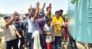 MLA Surinder inaugurates 100 KVA Transformer at Lalyal