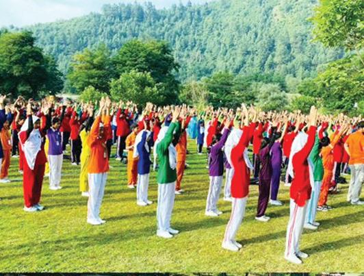 Thousands Unite for Health, Harmony Ahead of International Yoga Day
