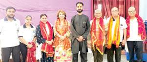 Pre-Yoga Day event organized at Ved Mandir Bal Ashram, Amphalla