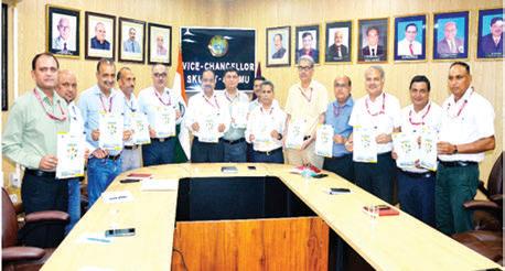 VC SKUAST-J releases brochure for 10th Asian PGPR National Conference