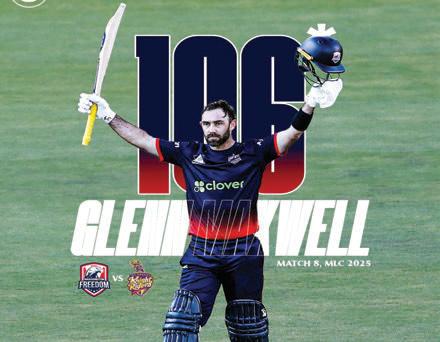 Major League Cricket: Maxwell's ruthless ton takes Washington Freedom to win