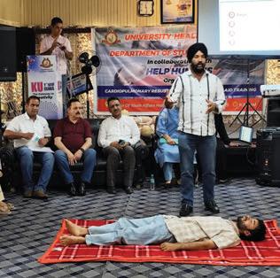 KU holds CPR, first aid training prog