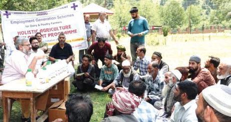 AHD winds up farmers' awareness campaign in Doda, Kishtwar