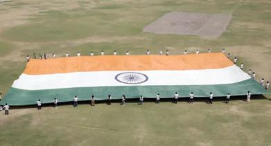 Coca-Cola India's recycled India Flag enters Limca Book of Records 2025