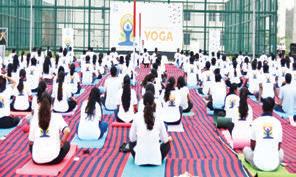 IIM Jammu celebrates 11th Int'l Yoga Day