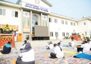 CUK celebrates International Day of Yoga