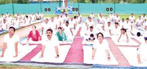 CRPF 72nd Bn organizes yoga camp