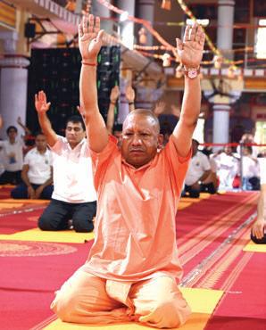 India paves the way for global well-being through yoga: CM Yogi