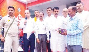 MLA Billawar distributes assistive devices to Divyang beneficiaries