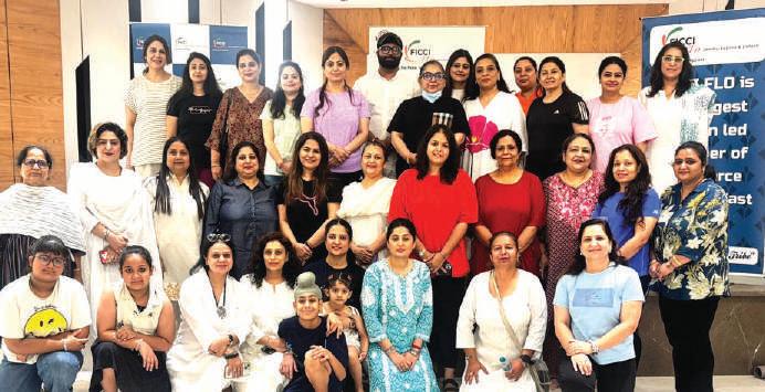 FICCI FLO J&K celebrates Int'l Yoga Day