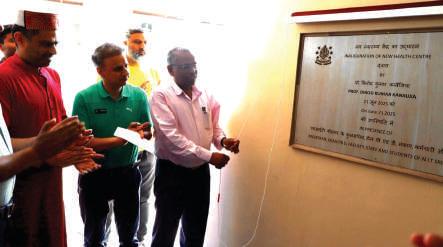 Director inaugurates newly constructed Medical Unit at NIT Sgr