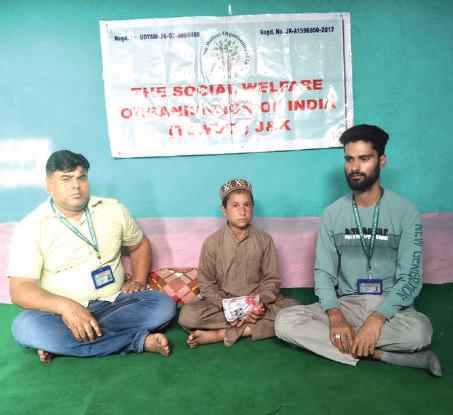 TSWOOI delivers insulin kits to diabetic patient in Thanala