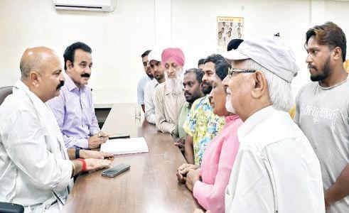 Yudhvir holds public darbar at BJP HQ