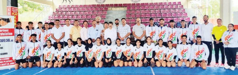 Kabaddi teams leave for Youth Nationals
