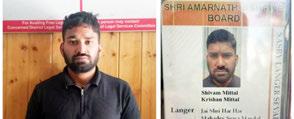 Haryana man arrested for using fake Amarnath Yatra card