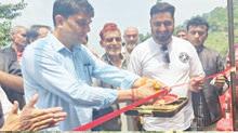 MLA lays foundation stone of Kilaseri to Dayargali Road