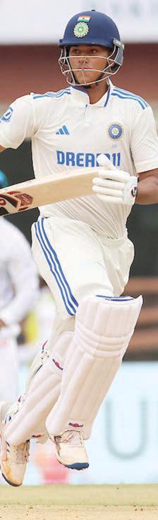 Jaiswal's fifty, partnership with Nair gives India solid start in Birmingham Test