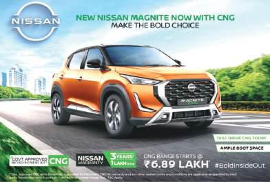 Nissan rolls out phase 2 of CNG retrofitment for New Nissan Magnite
