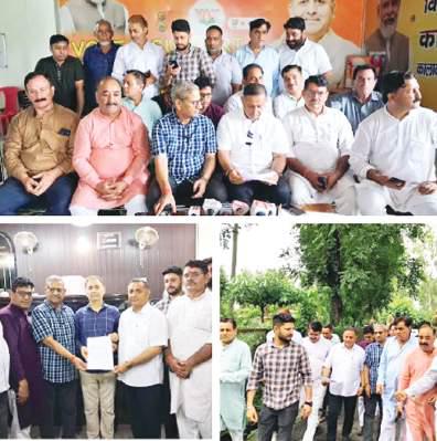 MLA Randhir alleges fund diversion; warns protest