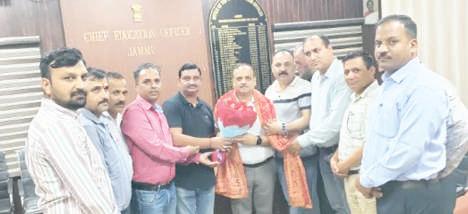 ABRSM delegation meets CEO Jammu, highlights issues