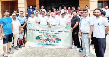 YSS, Forest Division launch joint plantation drive