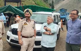 Transport Comm visits Baltal, Domail Base Camp, Sonamarg