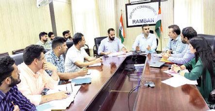 DC Ramban reviews preparation of CAPEX Plan
