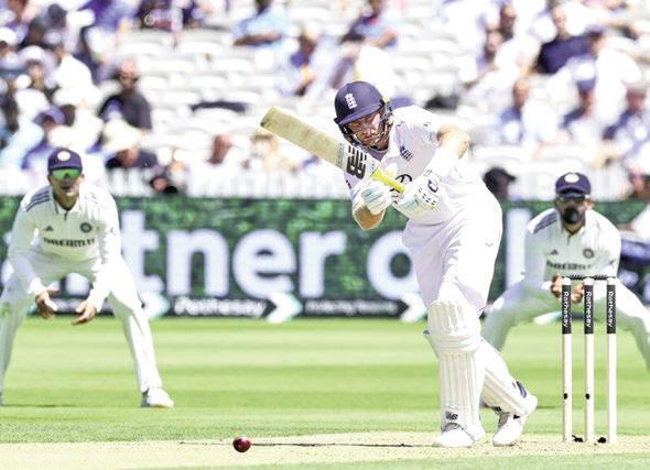 Ben Stokes swats ladybirds as Joe Root nears hundred